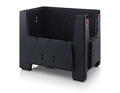 AUER Packaging Opvouwbare ESD-palletboxen met 4 inwerpluiken ESD KLK 1208 Previewafbeelding 3