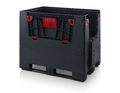 AUER Packaging Opvouwbare ESD-palletboxen met 4 inwerpluiken ESD KLK 1208K Previewafbeelding 2