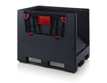 AUER Packaging Opvouwbare ESD-palletboxen met 4 inwerpluiken ESD KLK 1208K Previewafbeelding 5