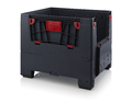 AUER Packaging Opvouwbare ESD-palletboxen met 4 inwerpluiken ESD KLK 1210 Previewafbeelding 2
