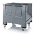 AUER Packaging Opvouwbare palletboxen met ventilatiesleuven KLO 1210R Previewafbeelding 2