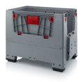 AUER Packaging Sammenklappelige bigboxe med 4 gribeklapper KLK 1208 Eksempelbillede 2