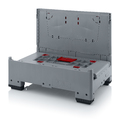 AUER Packaging Sammenklappelige bigboxe med 4 gribeklapper KLK 1208 Eksempelbillede 8