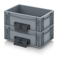 AUER Packaging Solid Euro containers with a coupling system EG V 32/12 HG Preview image 2