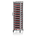 AUER Packaging Systeemwagens voor euroboxen 60 x 40 Hoogte 200 cm SE 200 6475.2 Previewafbeelding 1