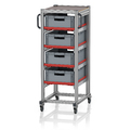 AUER Packaging System trolleys for Euro containers 60 x 40 Height 134 cm SE 134 6417.2 Preview image 1