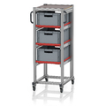 AUER Packaging System trolleys for Euro containers 60 x 40 Height 134 cm SE 134 6422.2 Preview image 1