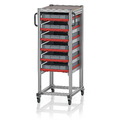 AUER Packaging System trolleys for Euro containers 60 x 40 Height 134 cm SE 134 6475.2 Preview image 1