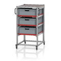 AUER Packaging System trolleys for Euro containers 80 x 60 Height 134 cm SE 134 8622 Preview image 1