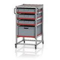 AUER Packaging System trolleys for Euro containers 80 x 60 Height 134 cm SE 134 863212 Preview image 1