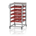 AUER Packaging System trolleys for Euro containers 80 x 60 Height 134 cm SE 134 86 U Preview image 1