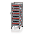 AUER Packaging System trolleys for Euro containers 80 x 60 Height 200 cm SE 200 8612 Preview image 1