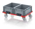 AUER Packaging Transportroller Kompakt mit Verknüpfungssystem und Polyamid-Rädern RO V 64 PAX BO.L Vorschaubild 2