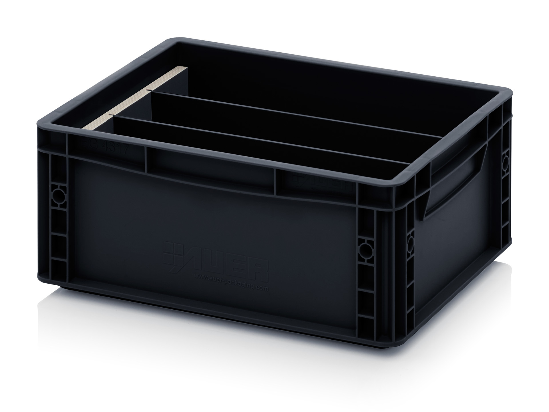 WEZ ESD Shielding Conductive Hinged Lid For Container, 400 , 54 OFF