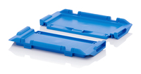 Couvercles rabattables pour conteneurs réutilisables<br><small>MB DE 43</small>