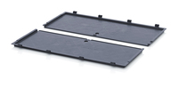 Couvercles rabattables ESD pour box pliables<br><small>ESD FB DE 86</small>