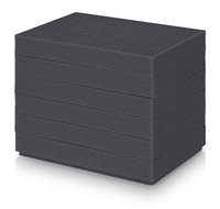 Imbottitura a cubo in schiuma per contenitori Euro<br><small>EG S SEWW 43/32</small>