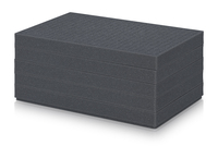 Cubed foam for Euro containers<br><small>EG S SEWW 64/27</small>