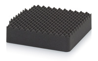 Inserţie capac pentru CP 44 din burete cofrat PU<br><small>CP SEDNW 44</small>