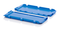 Hinged lids for reusable containers<br><small>MB DE 64</small>