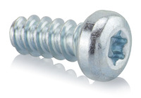 Vis à tête plate KN6039 plastique<br><small>SFK 8x18-K</small>