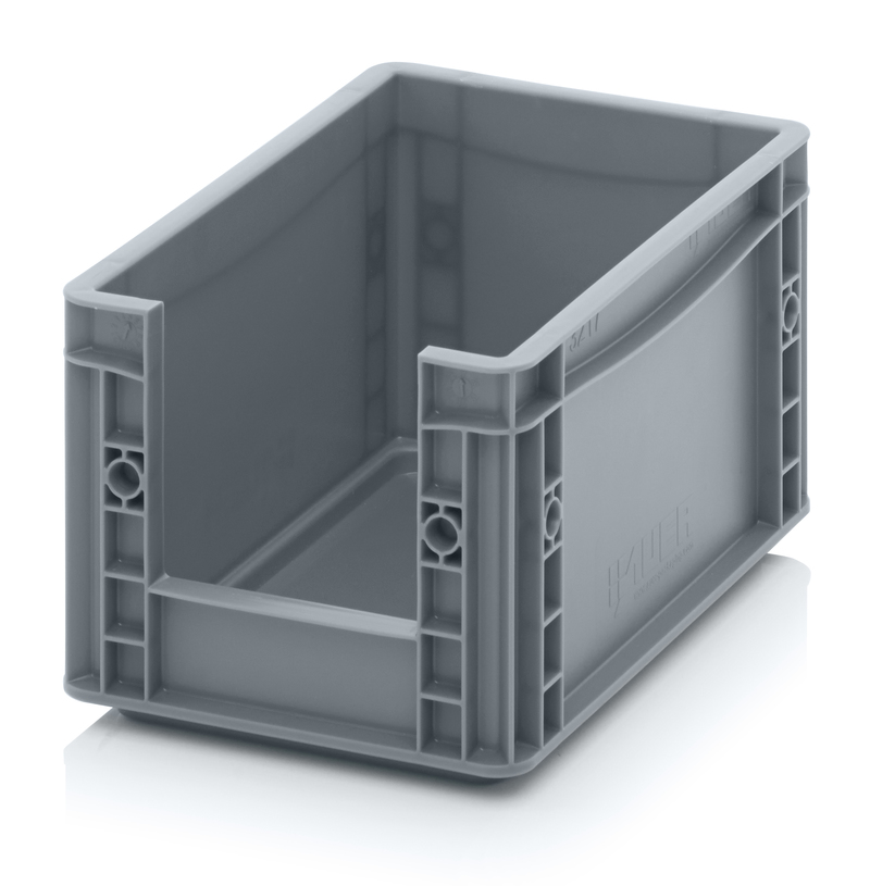 AUER Packaging Bacs de rangement avec fenêtre au format Euro SLK SLK 32/17 HG