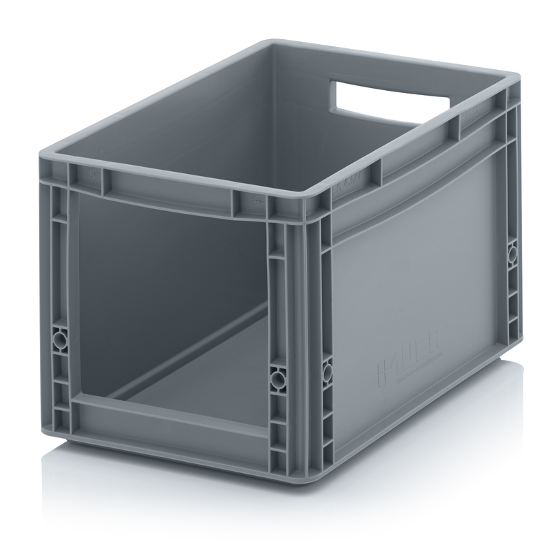 AUER Packaging Bacs de rangement avec fenêtre au format Euro SLK SLK 43/27