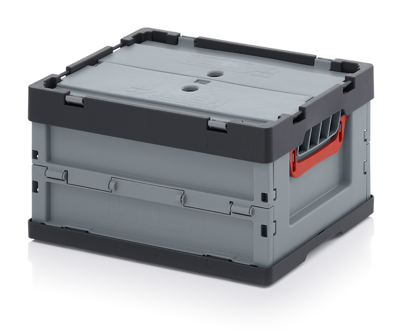 AUER Packaging Caixas rebatíveis com tampa FBD 43/22