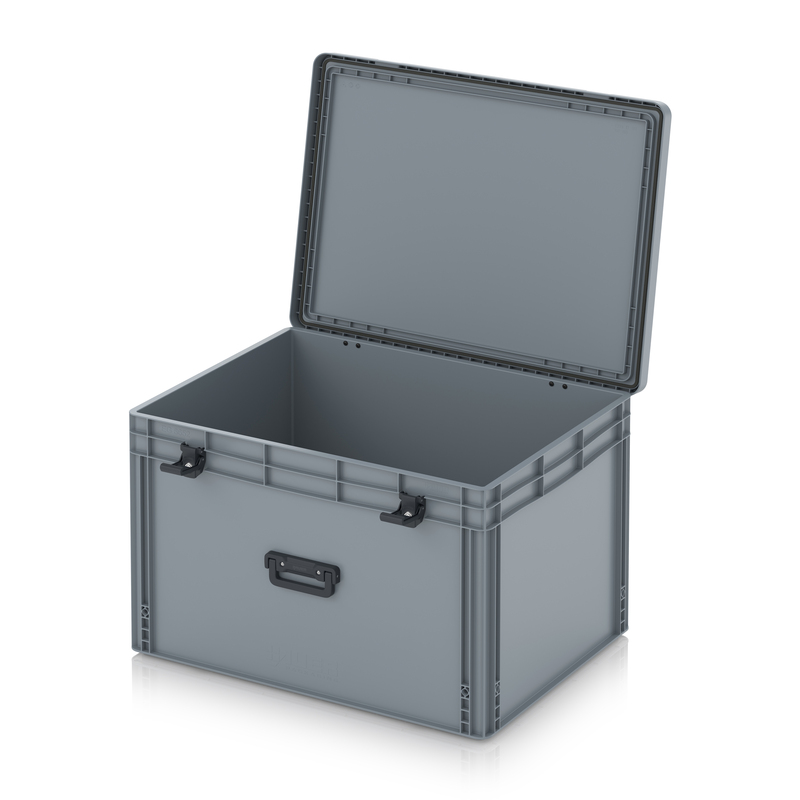 AUER Packaging Contenitore Euro con coperchio a cerniera Pro EDP S 86/52 HG 1G