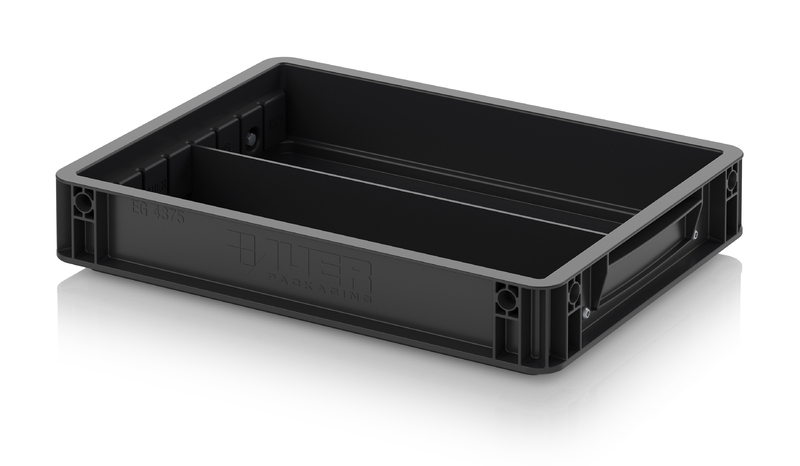 AUER Packaging Contenitori Euro ESD con divisorio orizzontale ESD EG GEF LT 4375 HG