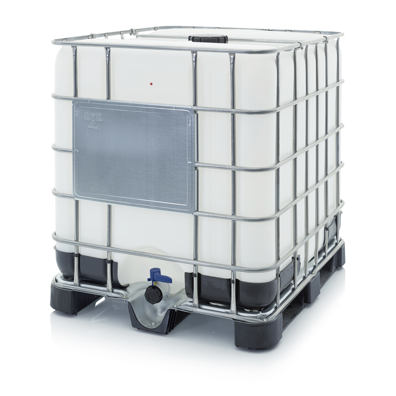 AUER Packaging Contenitori IBC con pallet in plastica IBC 1000 K 150.50-UN