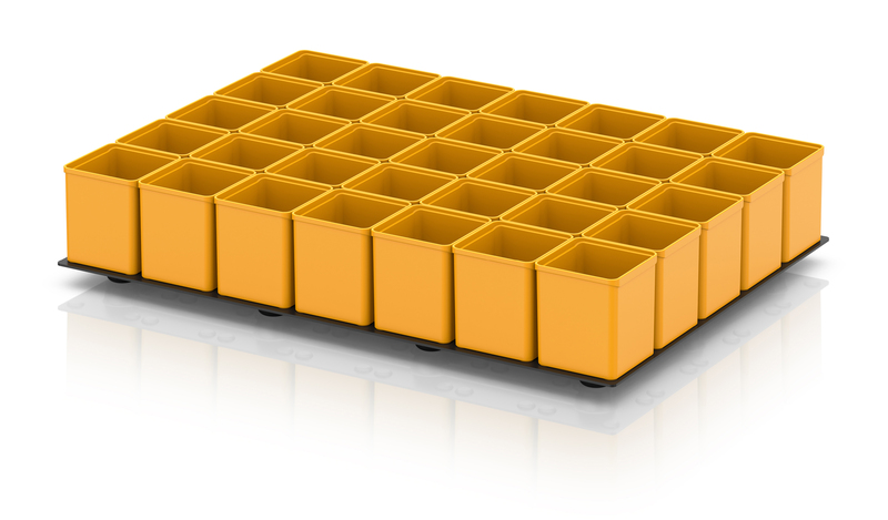 AUER Packaging Cutii pentru rafturi utilizare pentru euro containere 40 x 30 cm EG TEK 43 B1