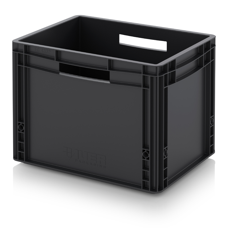 AUER Packaging ESD-Eurobehälter ESD EG 43/32 HG HO
