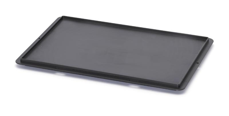 AUER Packaging ESD electrically conductive lid for Euro containers ESD DE 43