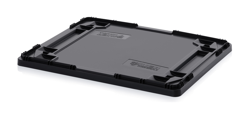 AUER Packaging ESD electrically conductive lid for Euro containers ESD DE 86