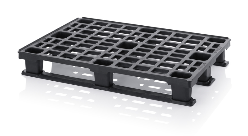 AUER Packaging ESD lightweight pallets with retaining edge ESD LP 1208K