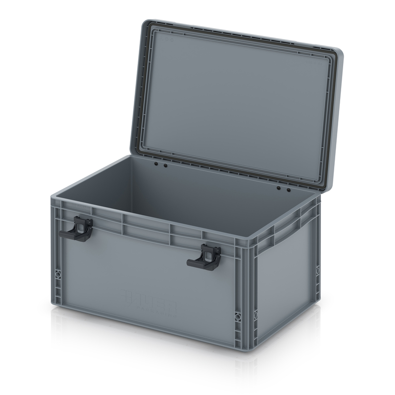 AUER Packaging Euro containere cu capac cu balama Pro EDP 64/32 HG
