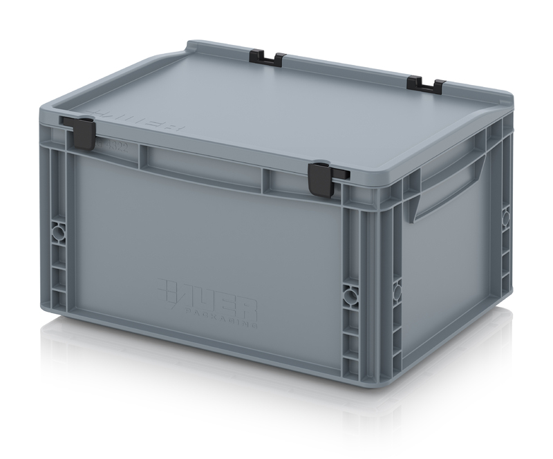 AUER Packaging Euro containers with hinge lid ED 43/22 HG