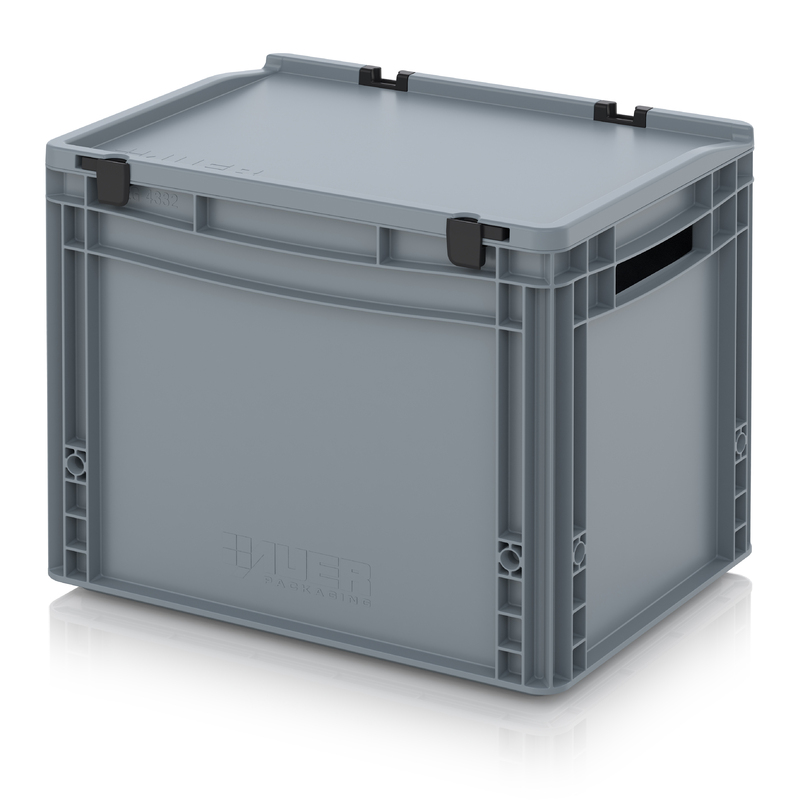 AUER Packaging Euro containers with hinge lid ED 43/32
