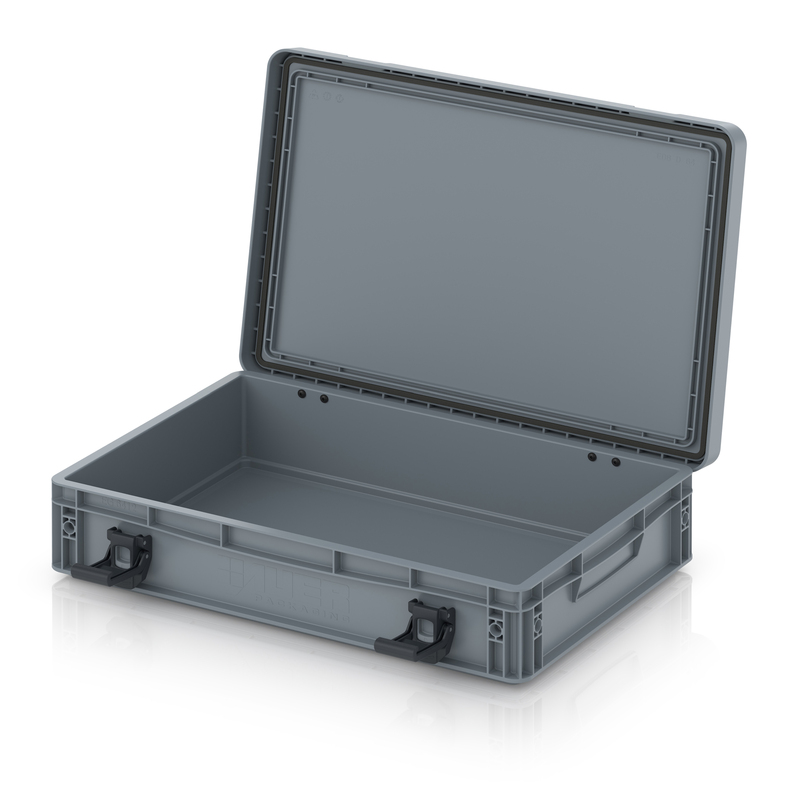 Euro přepravka s víkem s panty Pro EDP 64/12 HG AUER Packaging Euro přepravka s víkem s panty Pro EDP 64/12 HG