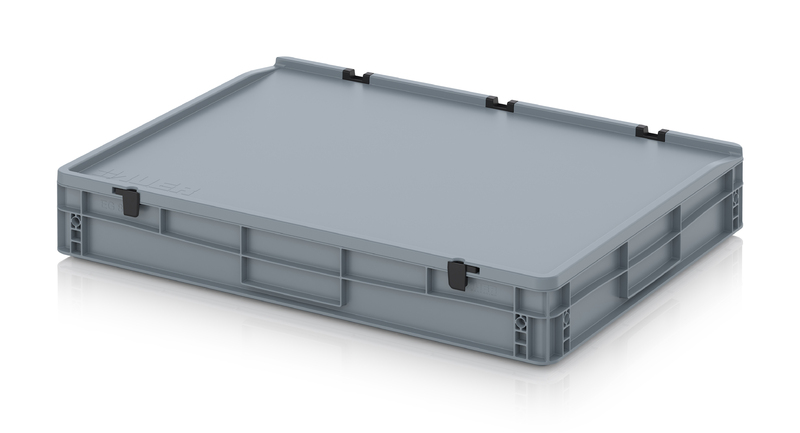 Eurobeholdere med hængsellåg ED 86/12 HG AUER Packaging Eurobeholdere med hængsellåg ED 86/12 HG