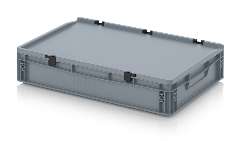 AUER Packaging Eurobehälter mit Scharnierdeckel ED 64/12 HG