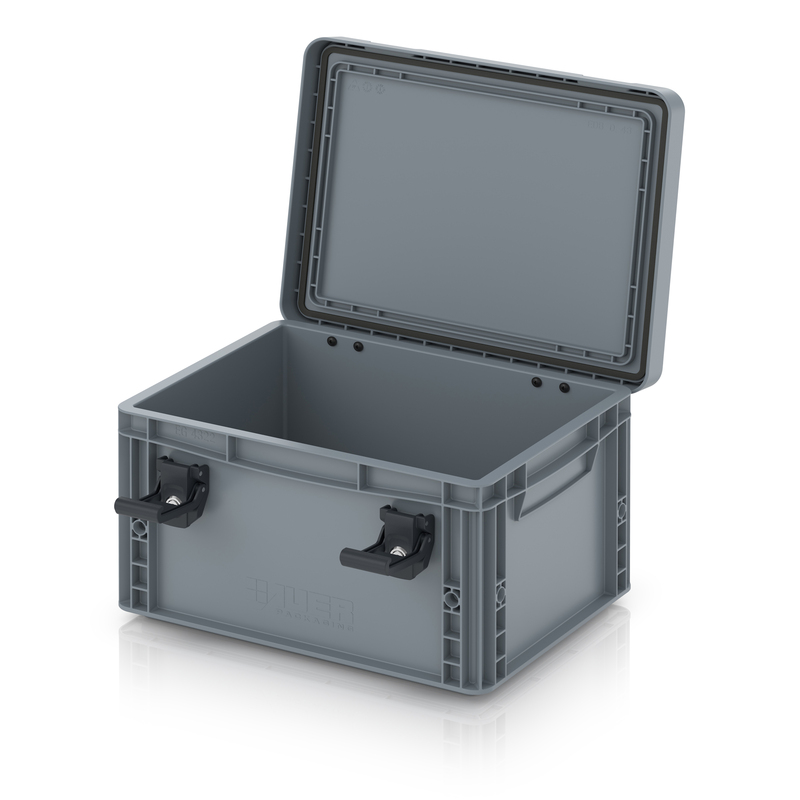 AUER Packaging Eurobehälter mit Scharnierdeckel Pro EDP S 43/22 HG