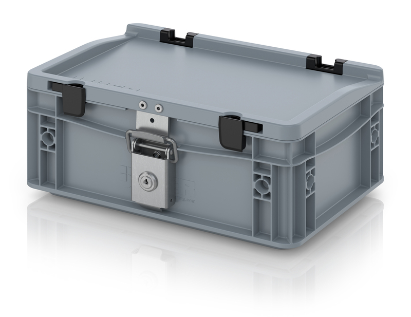 Eurocontenedor con cierre ED 32/12 HG 1S AUER Packaging Eurocontenedor con cierre ED 32/12 HG 1S