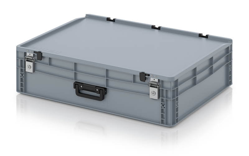 AUER Packaging Eurocontenedor maleta con sistema de cierre 1G ED 86/22 HG 1G 2S