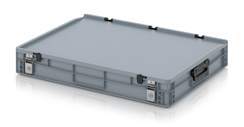 AUER Packaging Eurocontenedor maleta con sistema de cierre 2G ED 86/12 HG 2G 2S