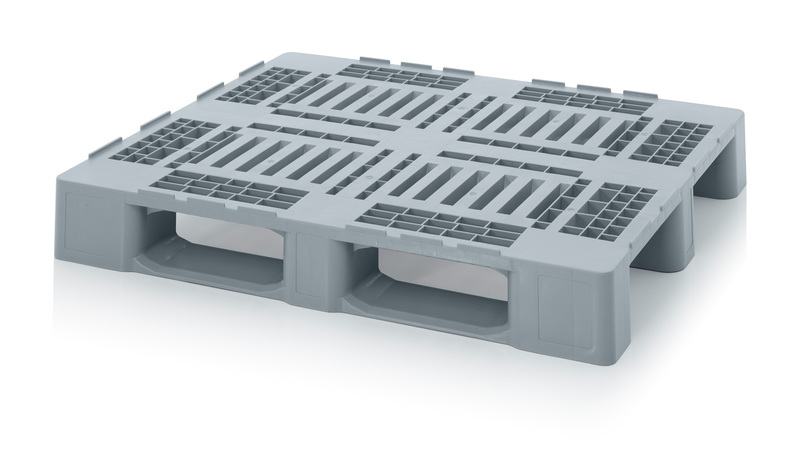 AUER Packaging Hygiene pallets with retaining edge H3