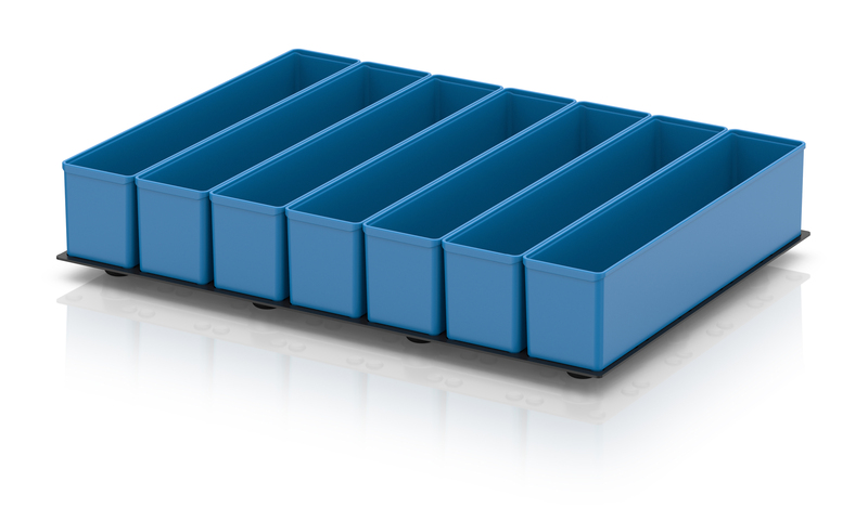 Insertos para cajas para eurocontenedores 40 x 30 cm EG TEK 43 B2 AUER Packaging Insertos para cajas para eurocontenedores 40 x 30 cm EG TEK 43 B2