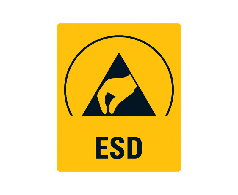 AUER Packaging Naklejka „ESD” AK ESD