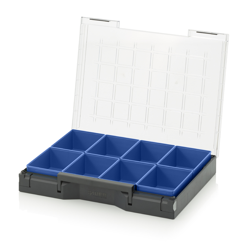 AUER Packaging Opremljeni kovček za drobni material 44 x 35,5 cm SB 443 B4
